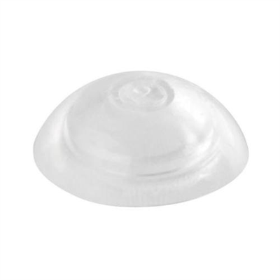 Zarážka dveřní, O 30 mm, transparentní, 2 ks