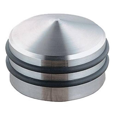 Zarážka dveřní, O 63 x 41 mm, 0,7 kg, nerez