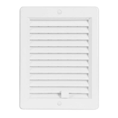 Mřížka větrací se žaluzií VM, 150 x 200 mm UB, bílá 0209