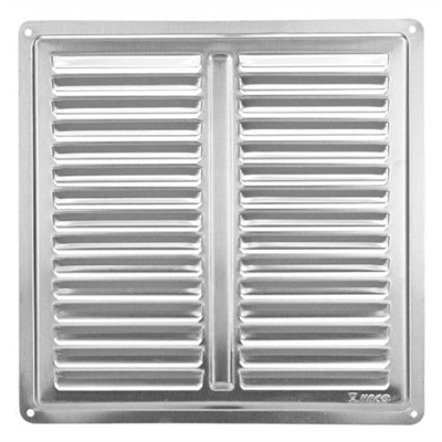 Mřížka větrací - krytka NVM, 200 x 200 mm K, nerez 0711