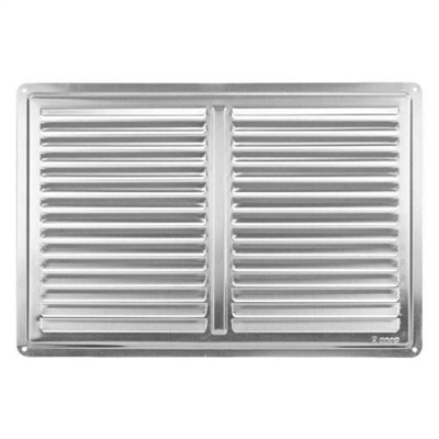 Mřížka větrací - krytka NVM 300 x 200 mm, K, nerez 0714