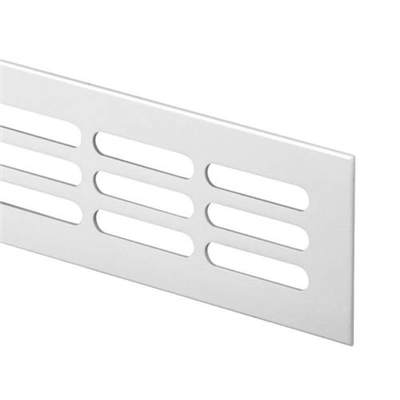 Mřížka větrací hliníková HVM, 600 x 60 EP, přírodní elox