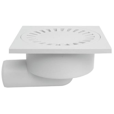 Vpusť podlahová boční D 50 / 95 mm, bílá, ENPRO