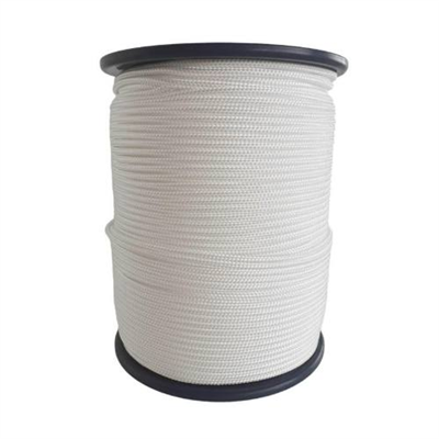 Šňůra pletená s jádrem PA 3 mm, 200 m, bílá, ENPRO