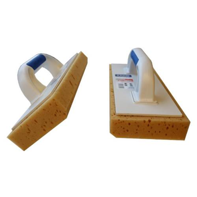 Hladítko s mořskou houbou zkosené, 280 x 140 mm, rukojeť BM, KUBALA ENPRO