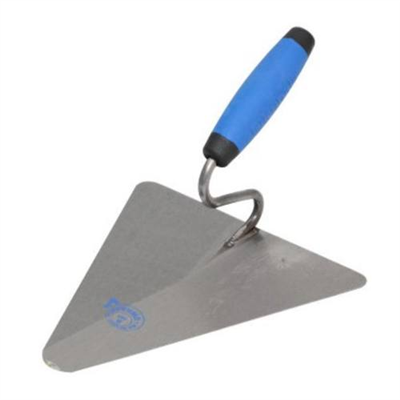 Lžíce ocel trojúhelník, 200 x 190 mm, gumová rukojeť MČ