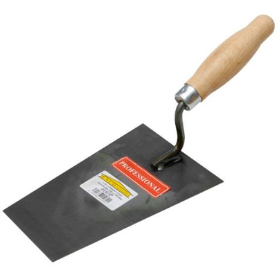 Lžíce ocel zednická, 160 x 110 mm, černá, ENCO