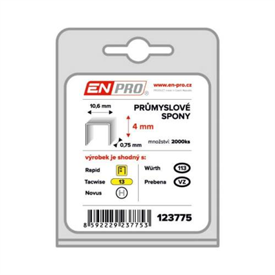 Spony PROFI, 581/04 mm, 2000 ks, ENPRO