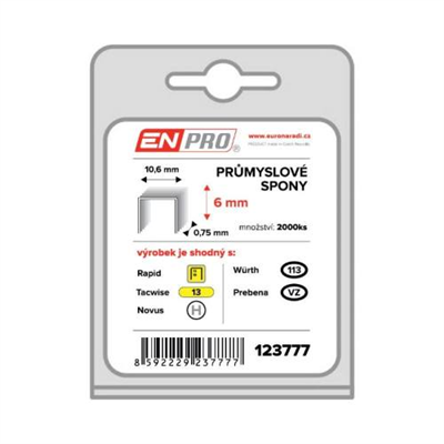 Spony PROFI, 581/06 mm, 2000 ks, ENPRO