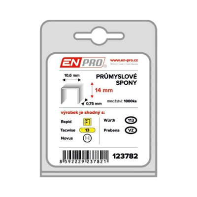 Spony PROFI, 581/14 mm, 1000 ks, ENPRO
