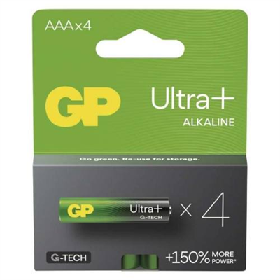 Baterie GP Ultra Plus LR03 AAA, blistr