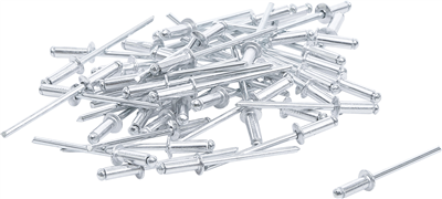 BGS 75847, Souprava slepých nýtů O 3,2 mm 50dílná