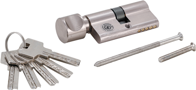 BGS 85260, Bezpečnostní cylindrický zámek s knoflíkem 60 mm