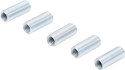 BGS 9538-1, Pouzdra pro opravu závitů vnitřní závit M6 x 1,0 mm / vnější závit M8 x 1,0 mm 5dílná