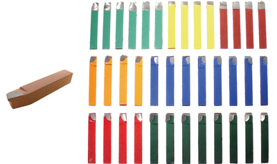 BGS 9925, Sada soustružnických nožů HSS 38dílná