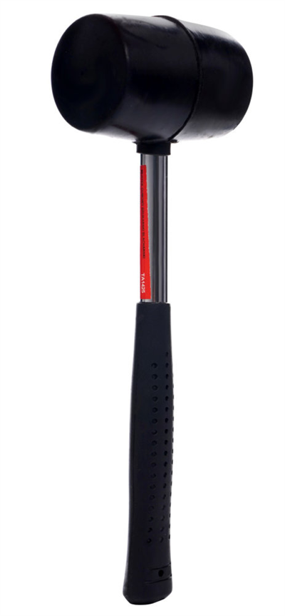 Gumové kladivo (palička) bez zpětného rázu, 420 g, 50 mm, TA1425