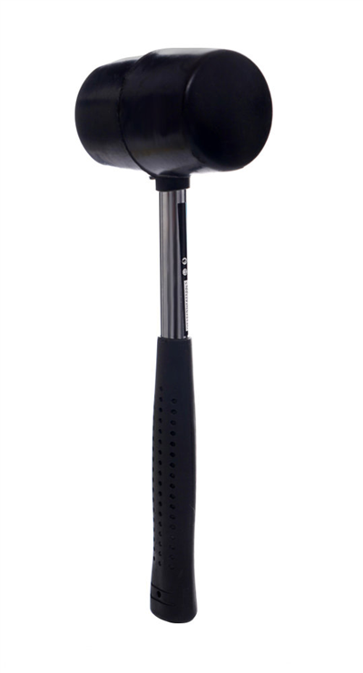 Gumové kladivo (palička) bez zpětného rázu, 420 g, 50 mm, TA1425