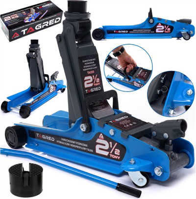 Hydraulický zesílený nízkoprofilový zvedák (hever) 2,5t