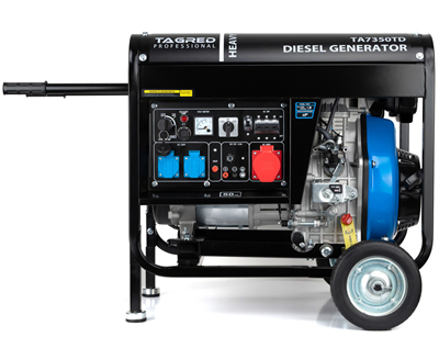 Tagred TA7350TD, Dieselová elektrocentrála 7350 W 230V / 400V s ochranou AVR