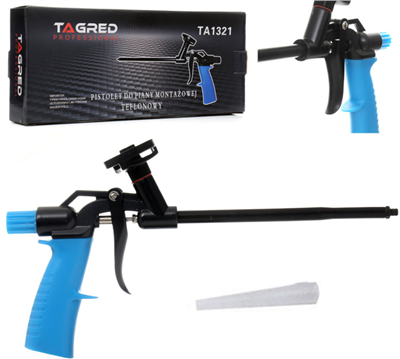 Pistole na montážní pěnu s hliníkovým tělem, TA1321