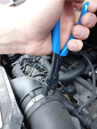 Sada kleští na hadicové spony - 9 kusů F02099, TA1019