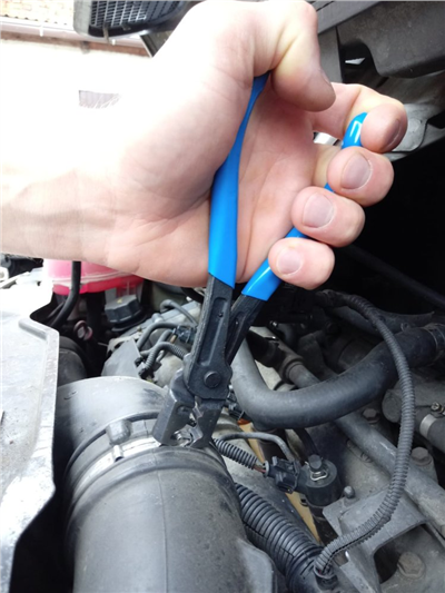 Sada kleští na hadicové spony - 9 kusů F02099, TA1019