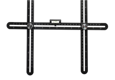 Šablony a stavební pravítka pro vrtání do obkladů, TA4116