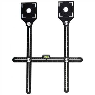 Šablony a stavební pravítka pro vrtání do obkladů, TA4116