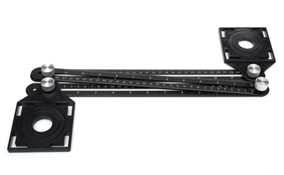 Šablony a stavební pravítka pro vrtání do obkladů, TA4116