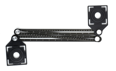 Šablony a stavební pravítka pro vrtání do obkladů, TA4116