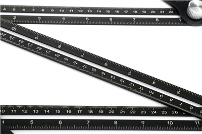 Šablony a stavební pravítka pro vrtání do obkladů, TA4116