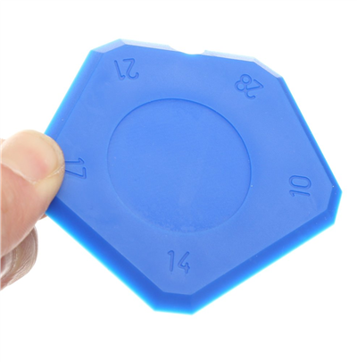 Špachtle (stěrky) na silikon, sada 4 ks, TA4136