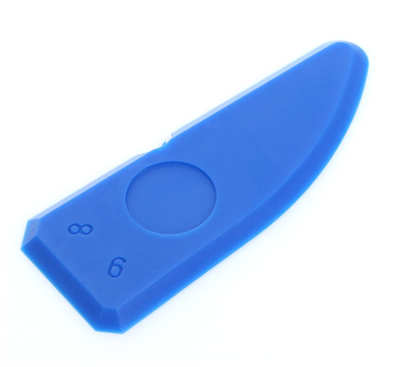 Špachtle (stěrky) na silikon, sada 4 ks, TA4136