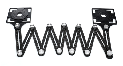 Univerzální stavební pravítko, 12 ramen, TA4105