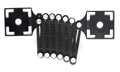 Univerzální stavební pravítko, 12 ramen, TA4105