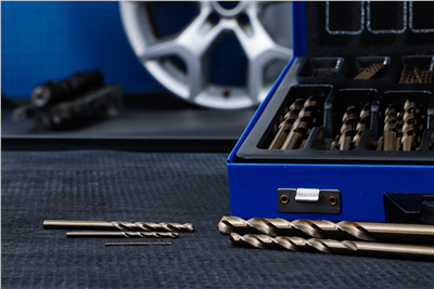 BGS 2000, Sada spirálových vrtáků HSS 5 % slitina kobaltu 1 - 10 mm 170dílná