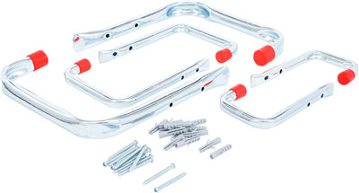 BGS 88300, Sada nástěnných háčků 6dílná