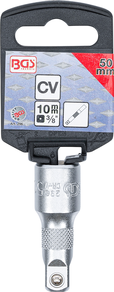 BGS 296, Prodloužení 10 mm (3/8