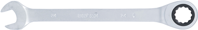 BGS 6524, Ráčnový očkoplochý klíč 24 mm