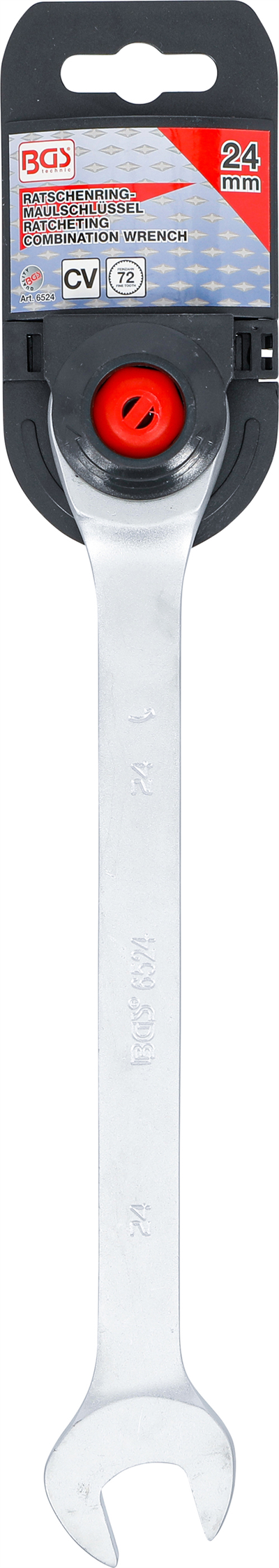 BGS 6524, Ráčnový očkoplochý klíč 24 mm