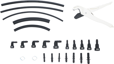 BGS 6776, Sada plastových trubek a spojek 95dílná
