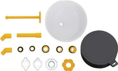 BGS 70000, Sada plnicích nálevek pro chladicí kapalinu 12dílná