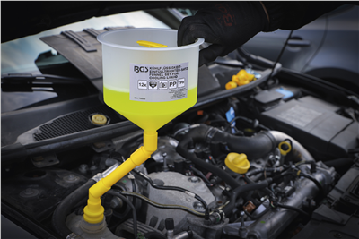 BGS 70000, Sada plnicích nálevek pro chladicí kapalinu 12dílná