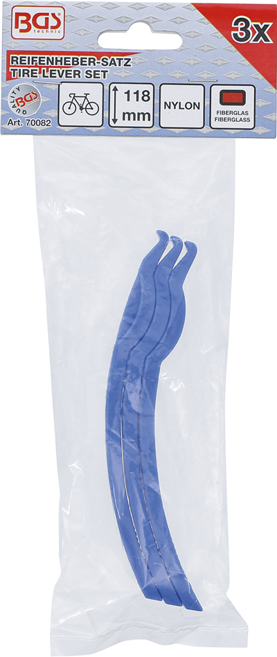 BGS 70082, Sada zvedáku pneumatik pro silniční, závodní a horská kola 3dílná