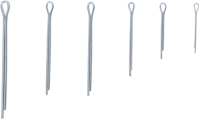 BGS 8048, Sada závlaček O 1,6 - 4,0 mm 555dílná