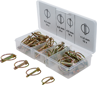 BGS 8087, Sada zajišťovacích závlaček 50dílná