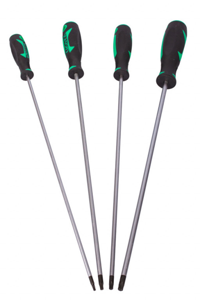 Sada dlouhých Torx šroubováků 4 ks