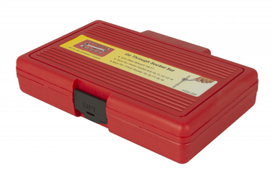 Oboustranný ráčnový klíč s nástavci, 13 dílů