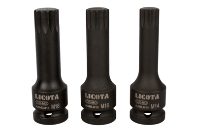 Sada vnějších nástrčných klíčů XZN 1/2