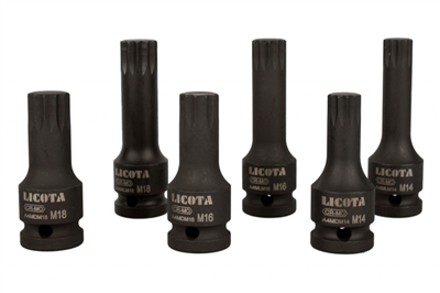 Sada vnějších nástrčných klíčů XZN 1/2